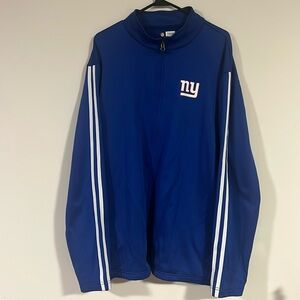 NFL Team Apparel Giants Zip Up Track Jacket